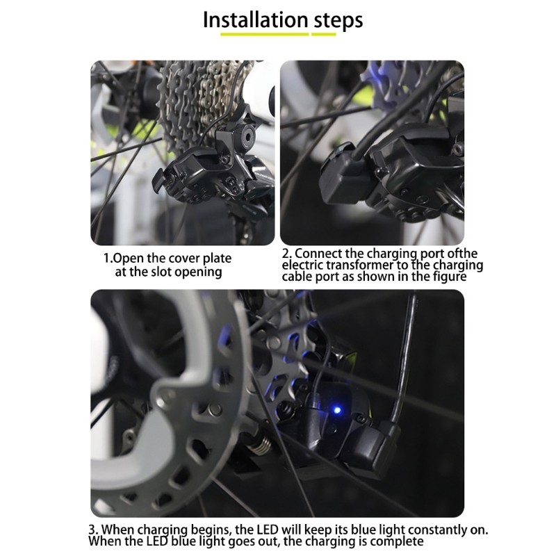 Cycling Power Meter Cord Connectors Fast Charging Outdoor Protecting
