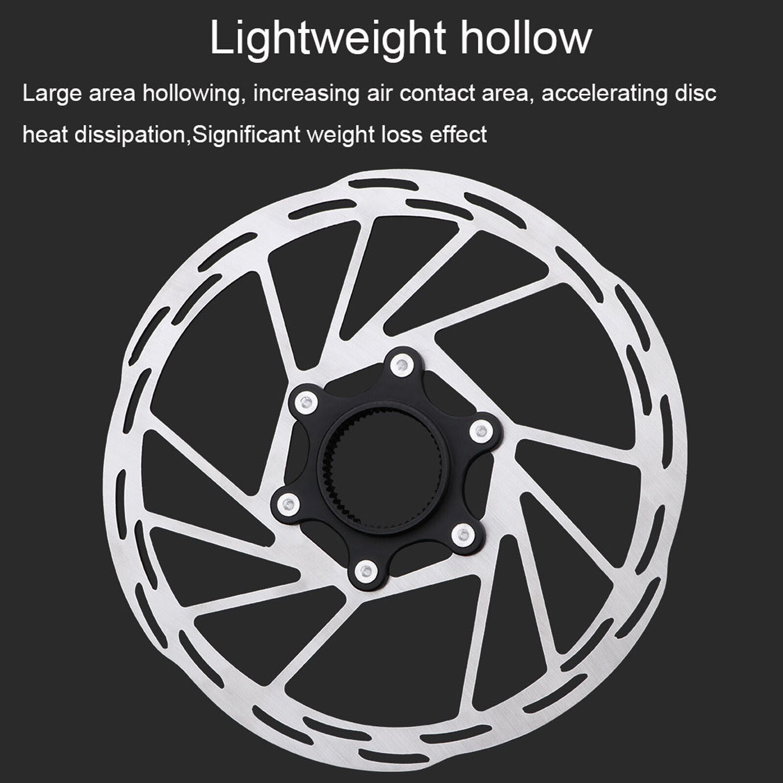 MTB Bike Centerlock Rotor Disc Brake 140/160/180/203mm Center Lock IS/PM Adapter