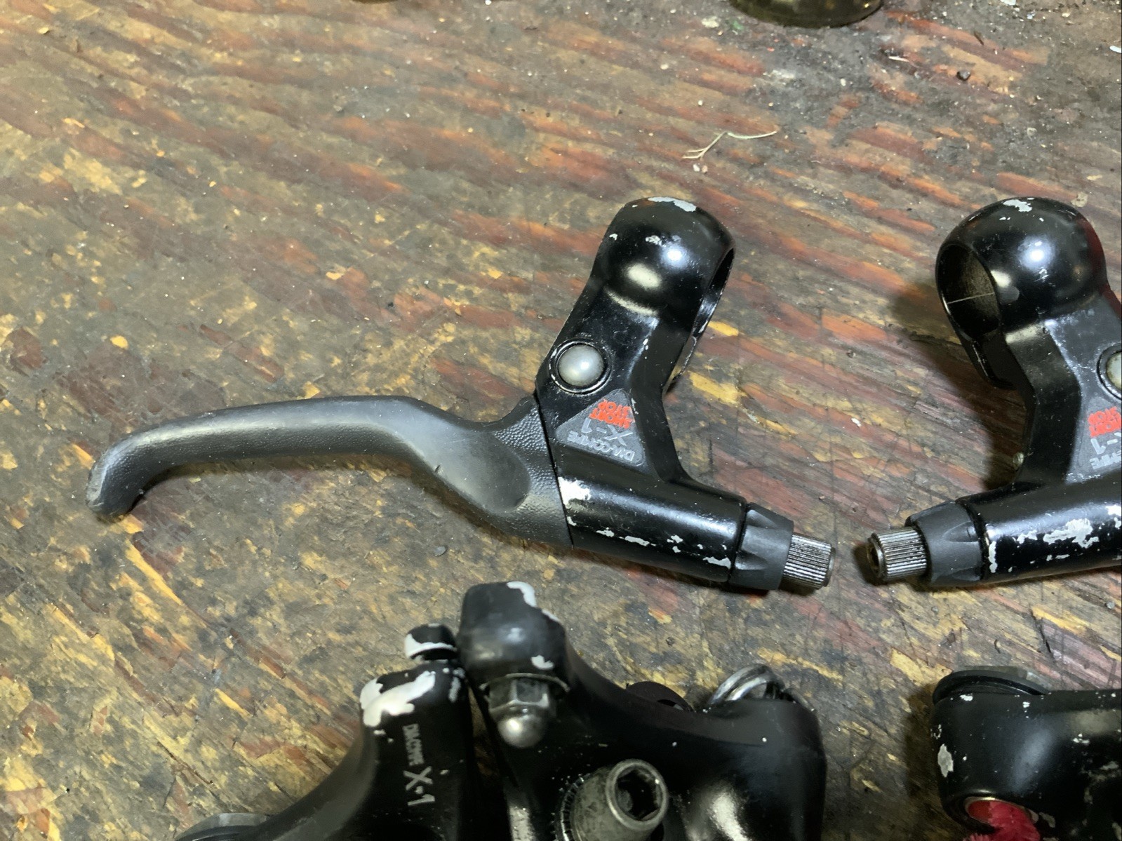 Dia Compe X-1 Cantilever Brake Set-1989 Retro MTB Japan Levers Included!