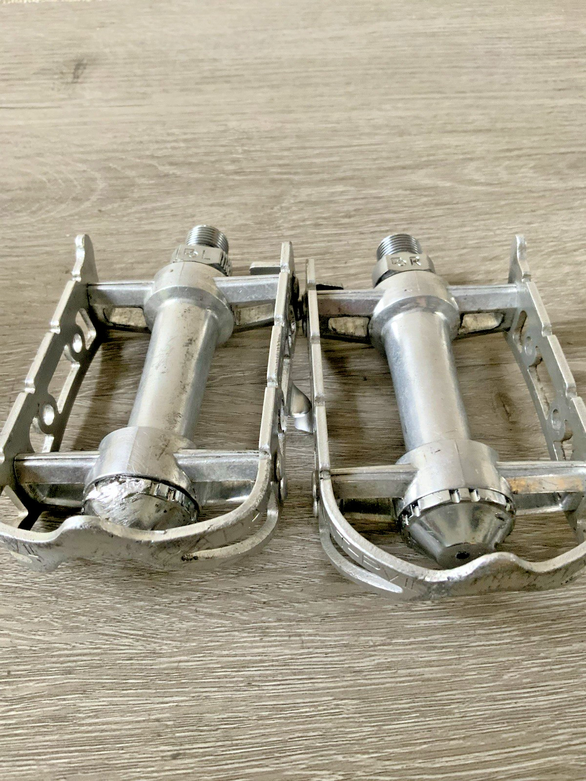 KKT PLATFORM PEDALS PRO VIC II SILVER 346 GRAMS