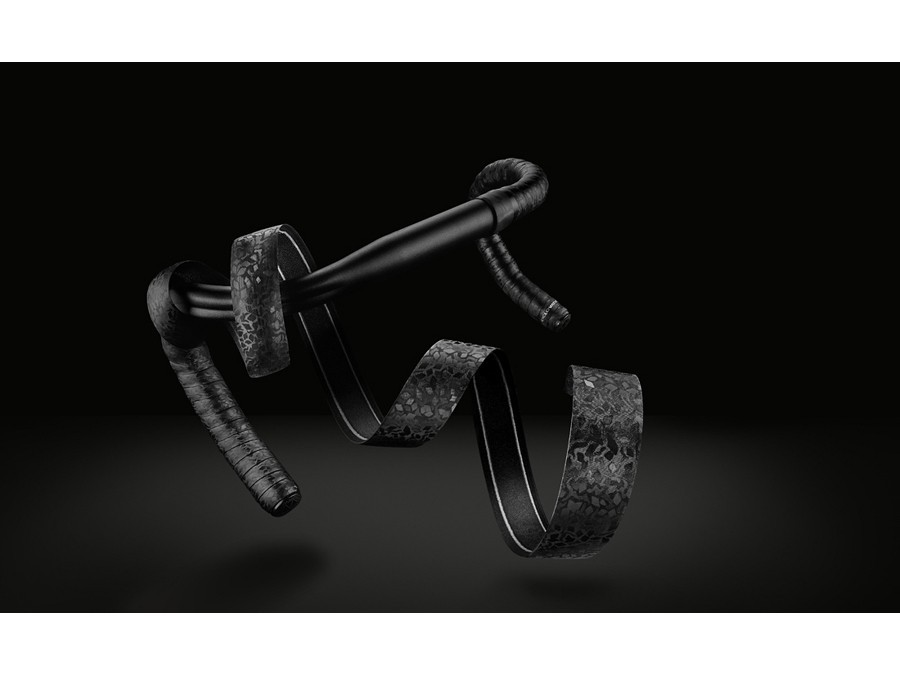 Ciclovation Leather Touch Black Diamond Handlebar Tape – grip and cushion