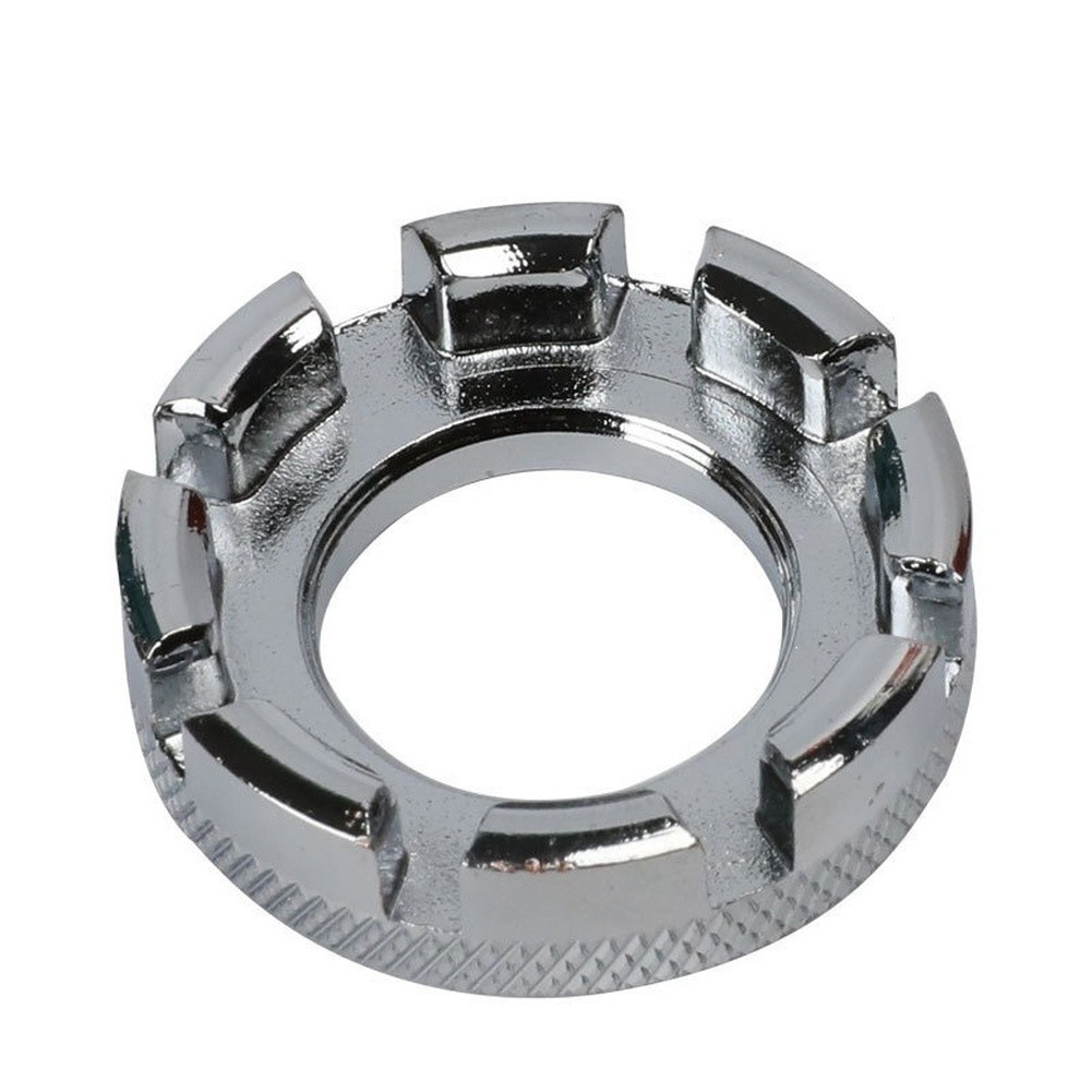 Lightweight Steel Spoke Wrench 45g with 8 Slots for All Common Spoke Sizes