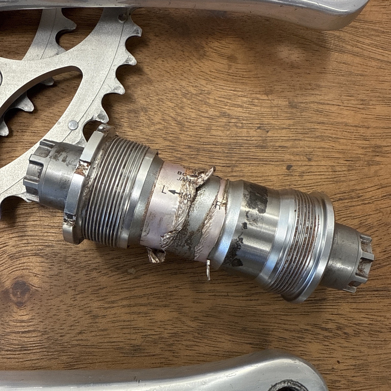 Shimano Dura Ace Crankset FC-7700 172.5mm 53/39 Double 130 BCD w/ BB-7700
