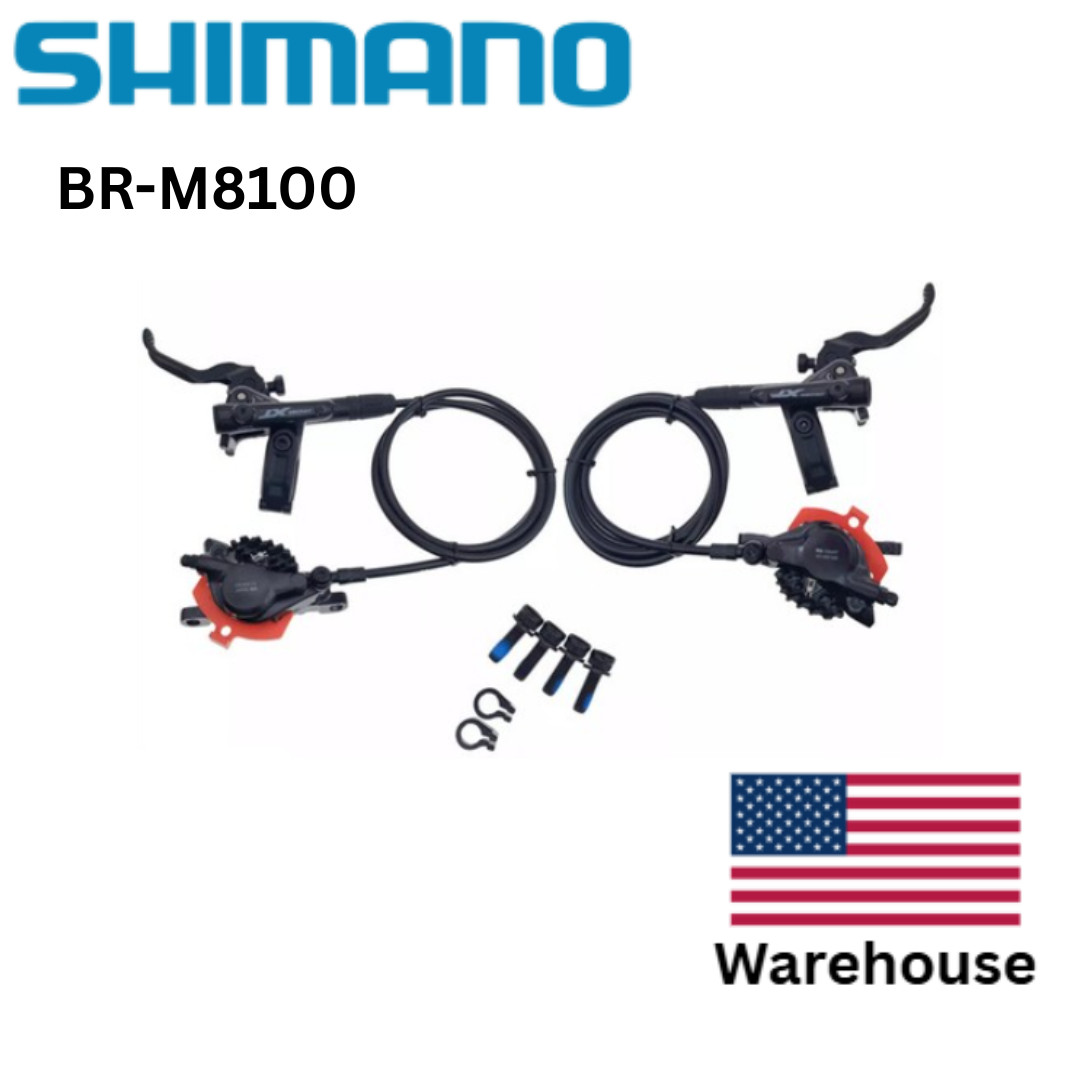 Shimano XT BL BR-M8100 Hydraulic Disc Brake Set Levers Pair Front Rear J03A