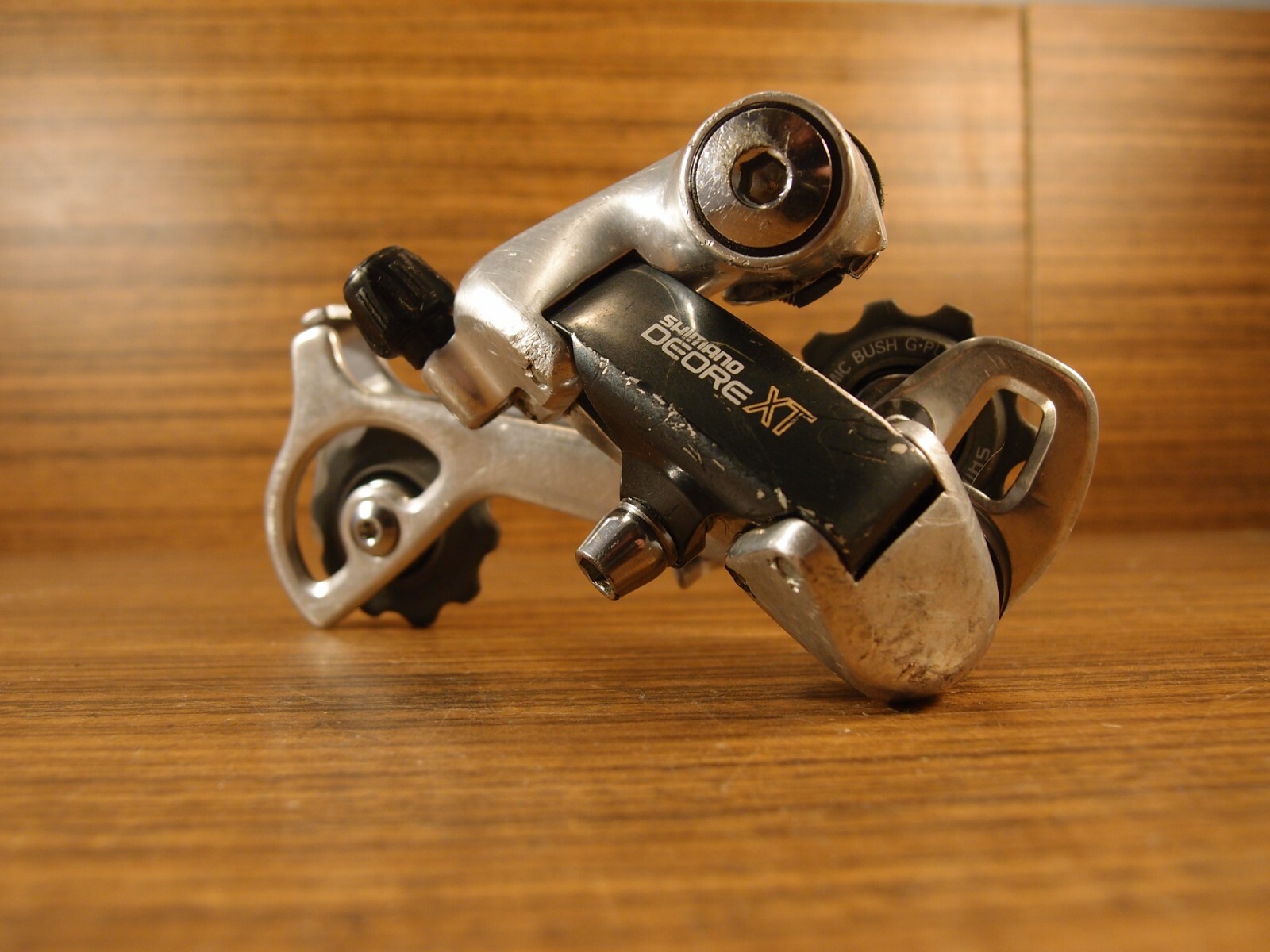 1992 rear derailleur Shimano Deore XT RD-M735 VIA Japan long cage 7 sp