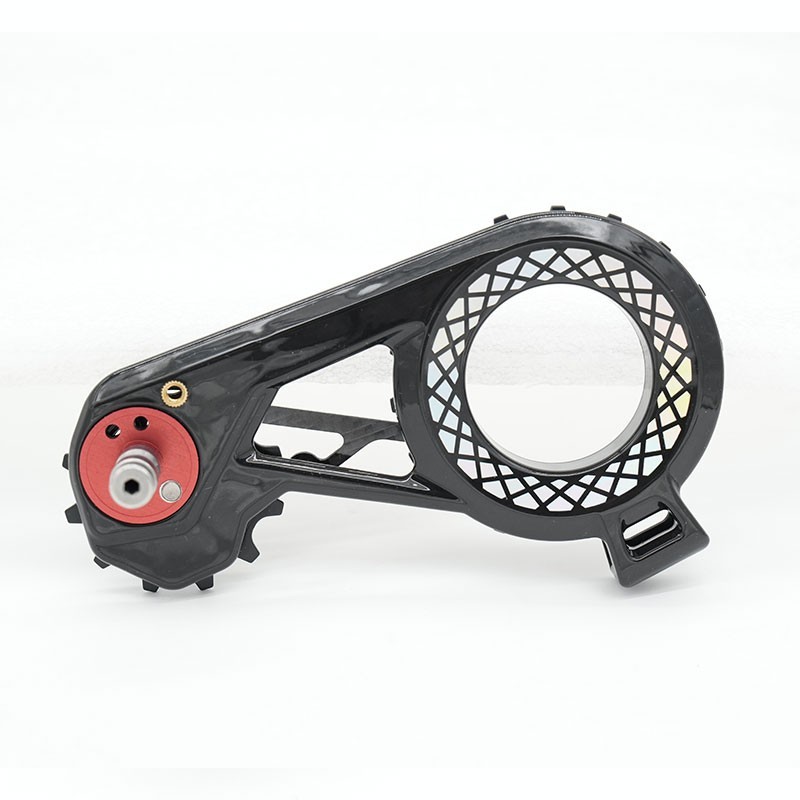 WHEELTOP EDS TX/TT Carbon Oversized Pulley Wheel Derailleur Cage Rainbow Ceramic