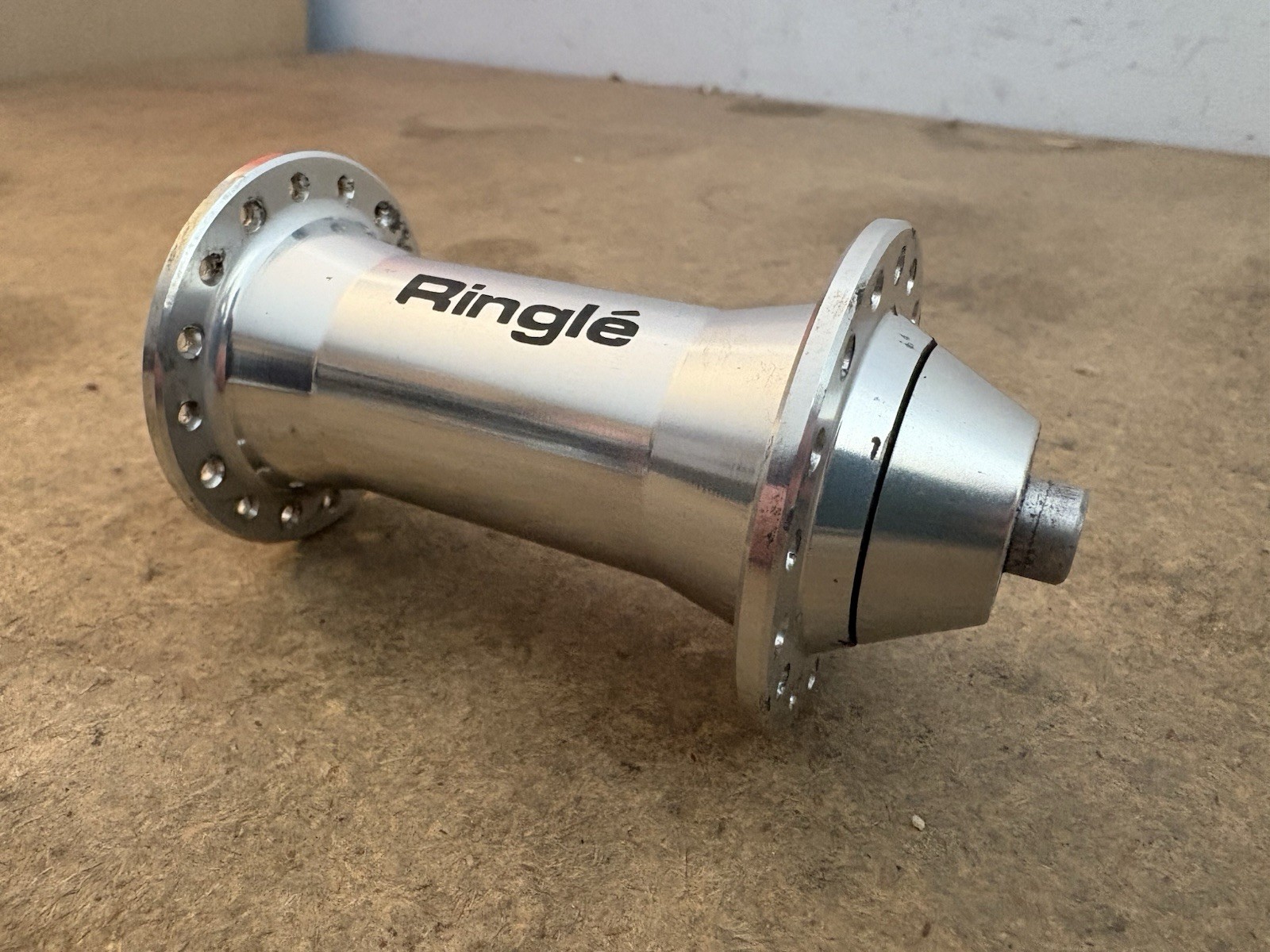 Vintage Ringle Super Bubba 32-Hole Front Hub – 100mm Spacing, Silver