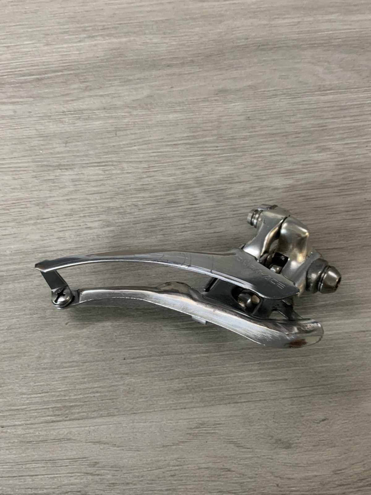SHIMANO DURA ACE FRONT DERAILLEUR 7410 MODEL BRAZE-ON 8 OR 9 SPEED