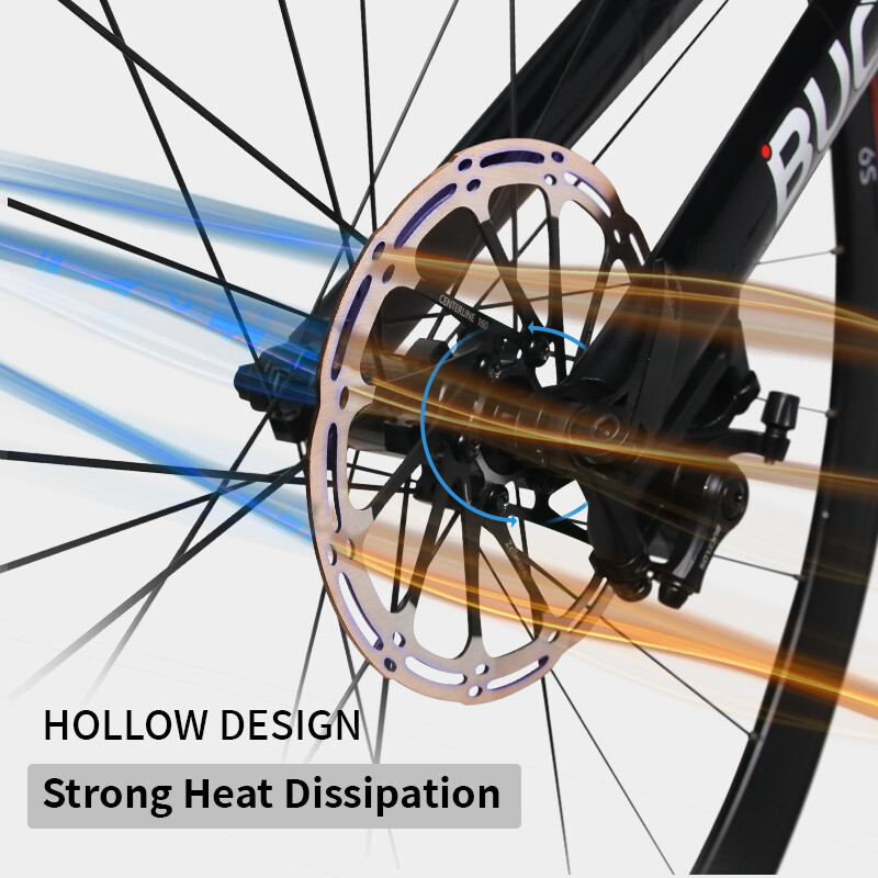 6 Bolts Rotor 140/160/180/203mm MTB BMX Road Bicycle Disc Brake Rotors Caliper
