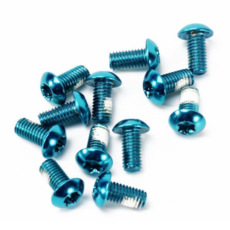 x12 MTB/ROAD Bicycle Disc Brake Rotor Bolts T25 M5x10mm For Hope TRP TEKTRO etc
