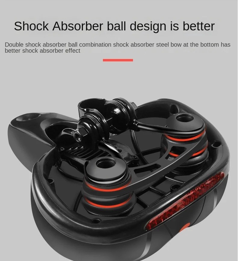 Extra Wide Big Bum Bike Bicycle Saddle Seat Gel Cushion Sporty Soft Comfort Pad