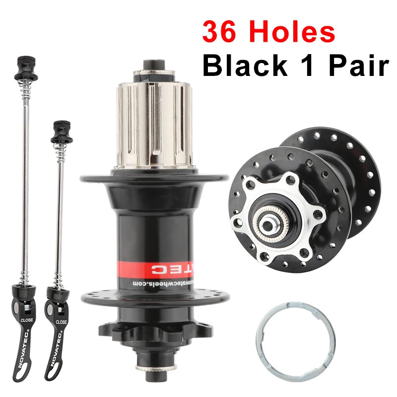 NOVATEC Mountain Bike Hub D041SB D042SB 32/36 Holes Mtb Bushing for 8/9/10/11 Sp