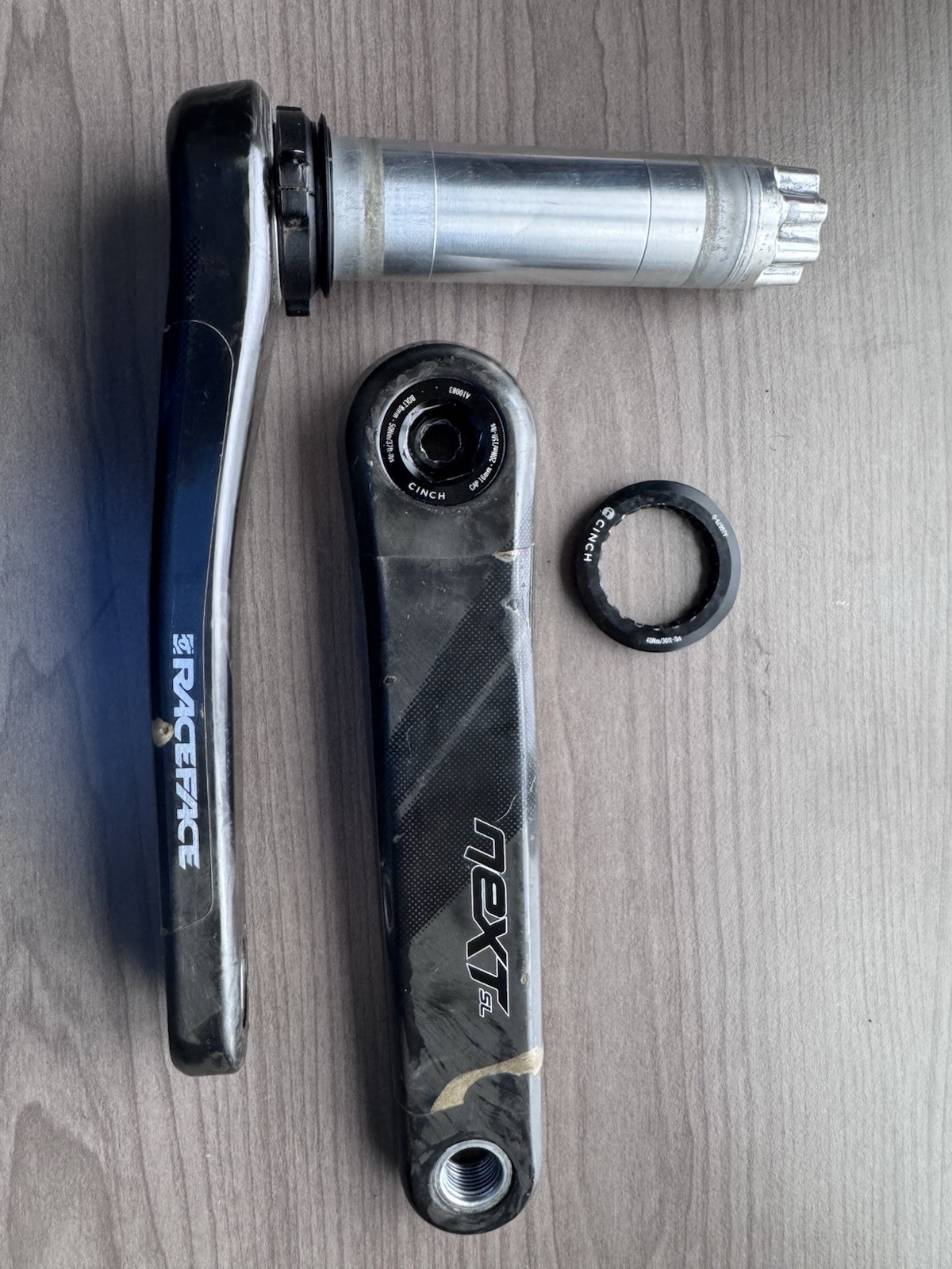RaceFace Next SL G5 Crankset 175mm Direct Mount 136mm CINCH Spdle Interface 386g