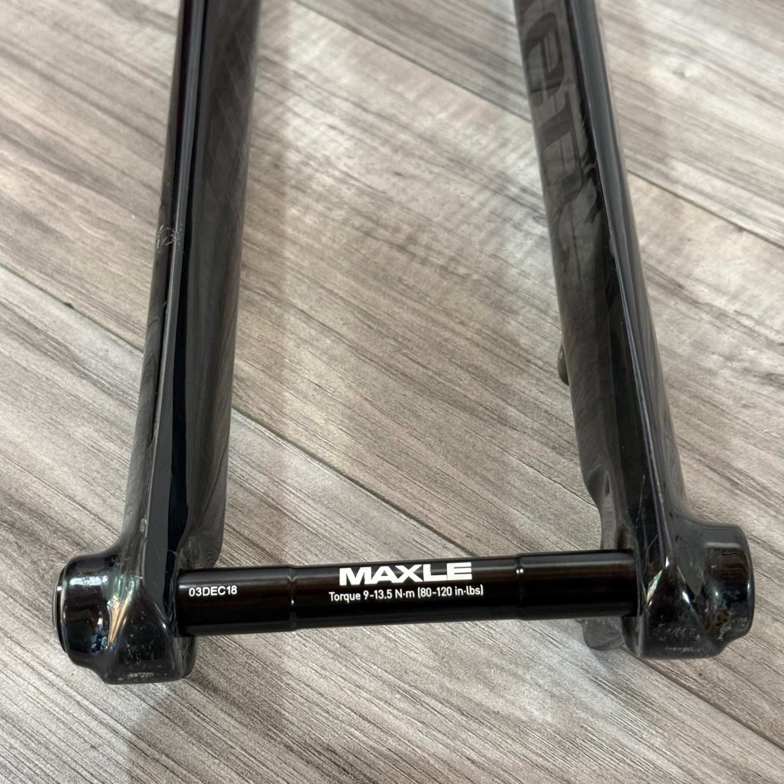 Niner RDO 29er Carbon Fork Taper Gloss Black 188mm Steerer 15mm x 100mm Disc