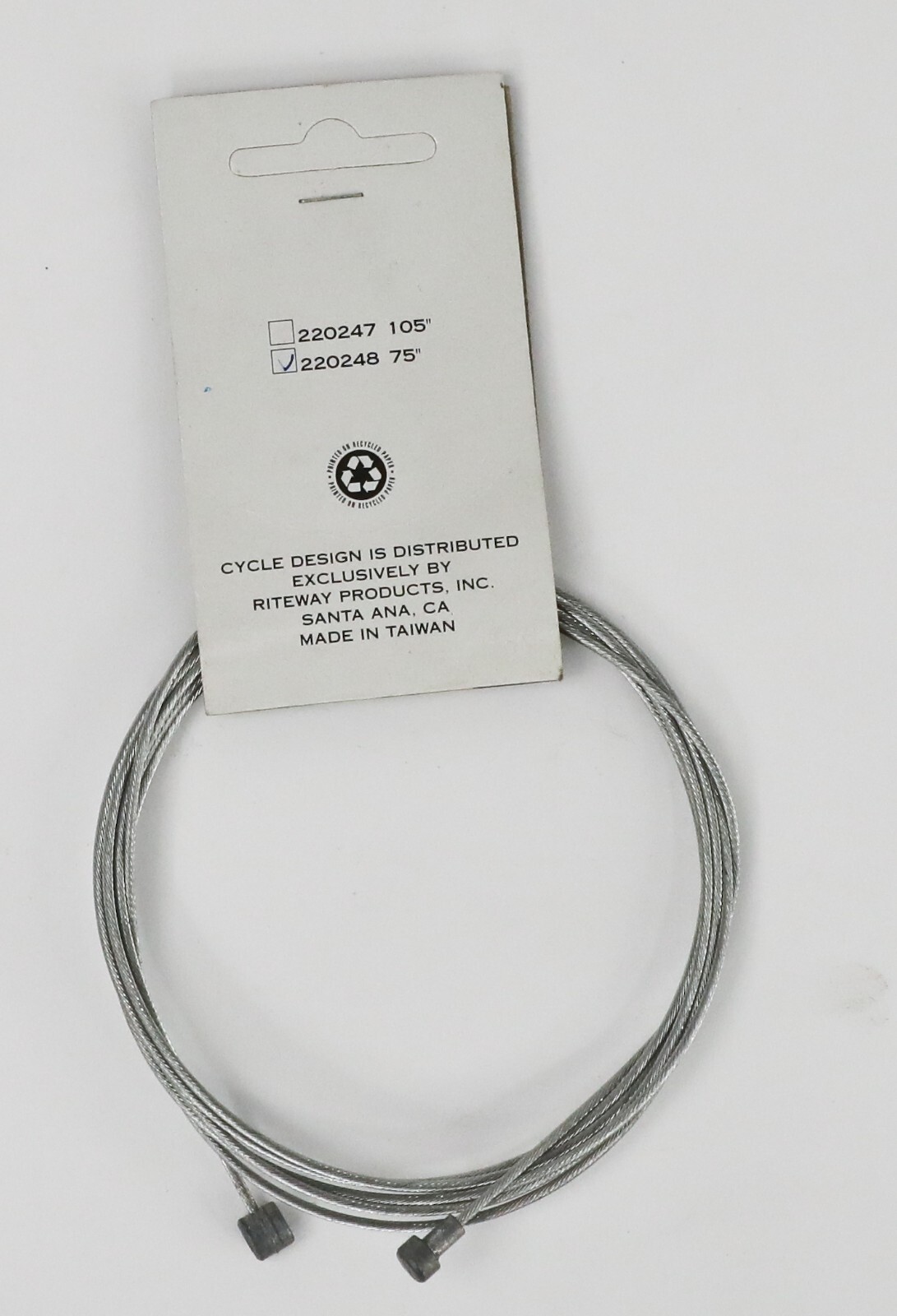 Universal Replacement Brake Inner Cable Wire Cycle Design 75″ Bicycle Bike NOS