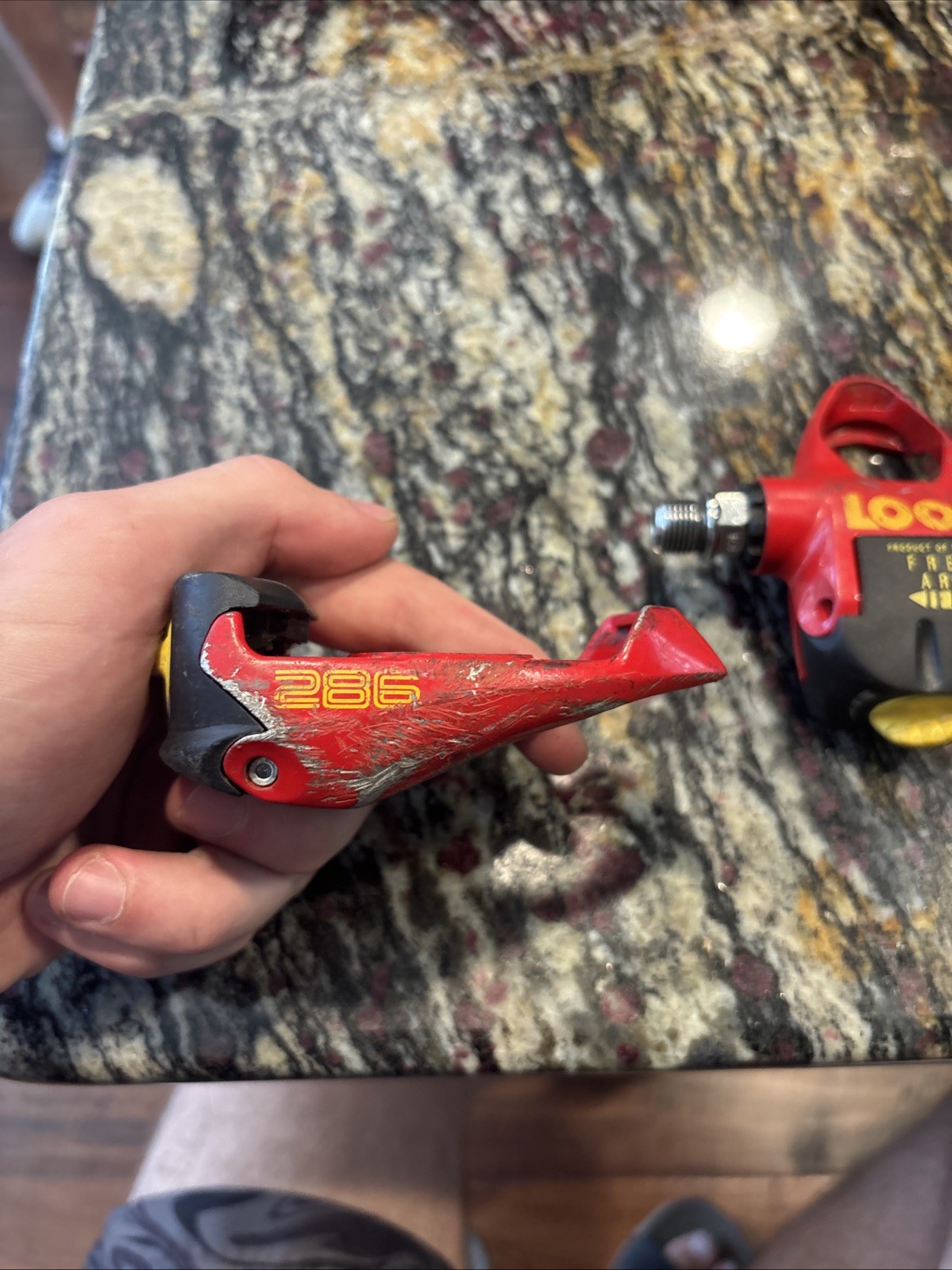 Look Free Arc MultiTensioner 286 Clippless Pedals Red/Yellow/Black