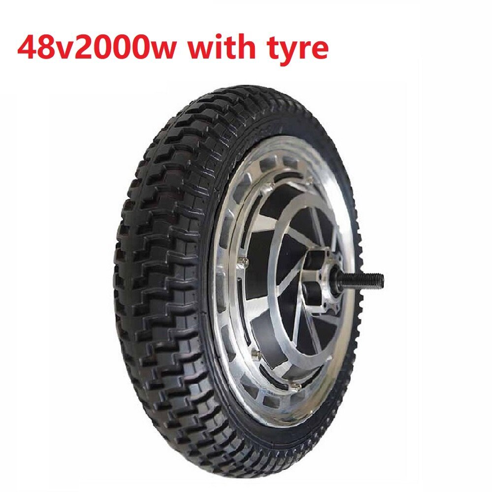 12 inch 48V60V72V 2000W 2500W Brushless Motor Shared Scooter Split Motor Driving