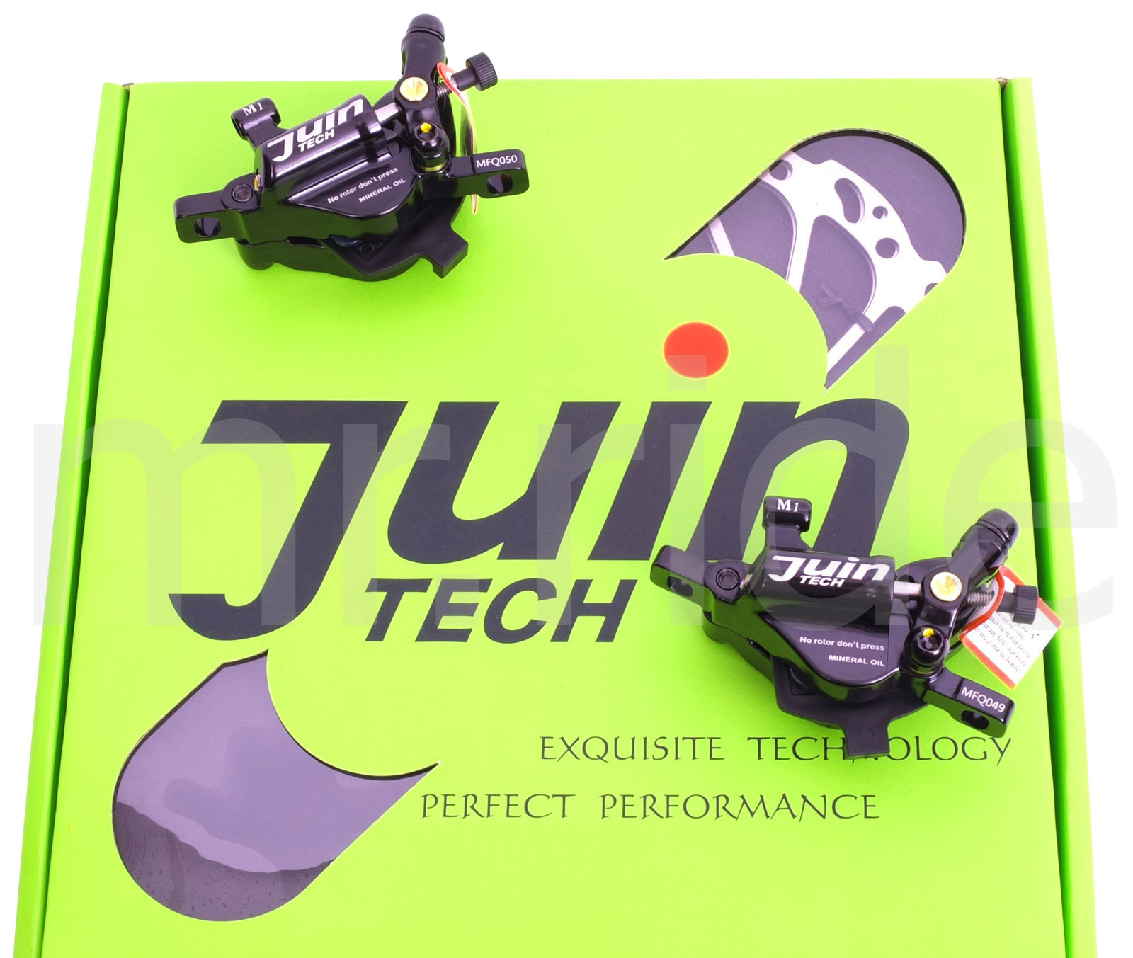 JUIN Tech M1 Cable actuated Hydraulic Mountain MTB E-bike Disc Brake set+Rotor