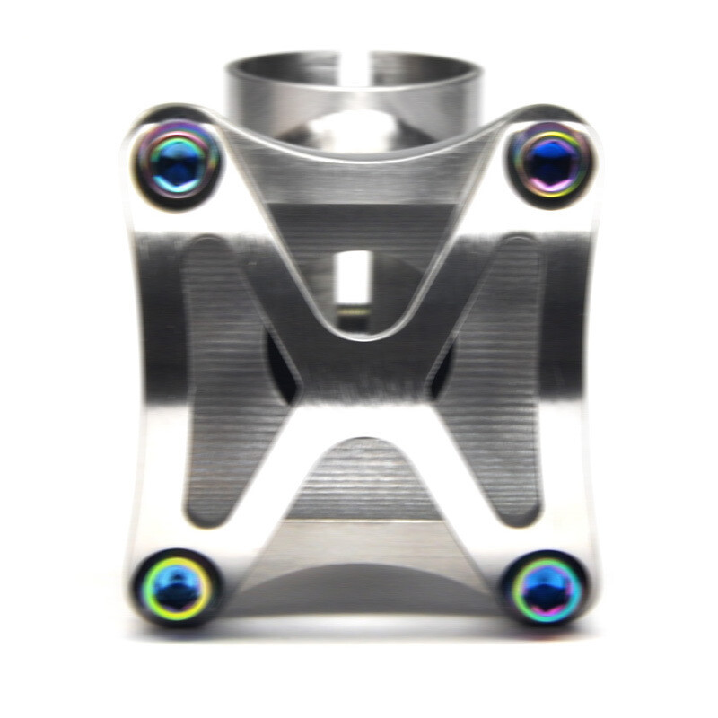 Titanium MTB Road Bike Bicycle Handlebar Stem 1″ 25.4mm 31.8mm 50-120mm 5°
