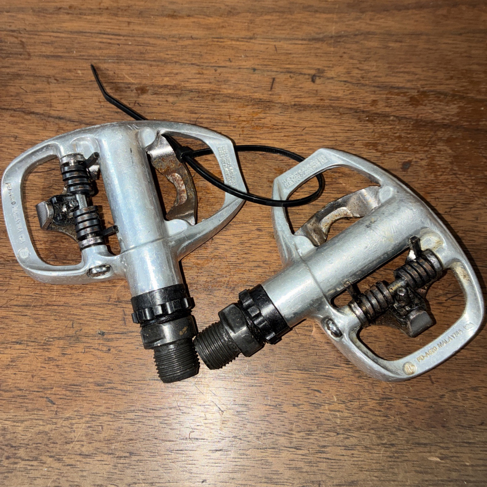Shimano PD-A520 SPD Pedals Road Bike Used