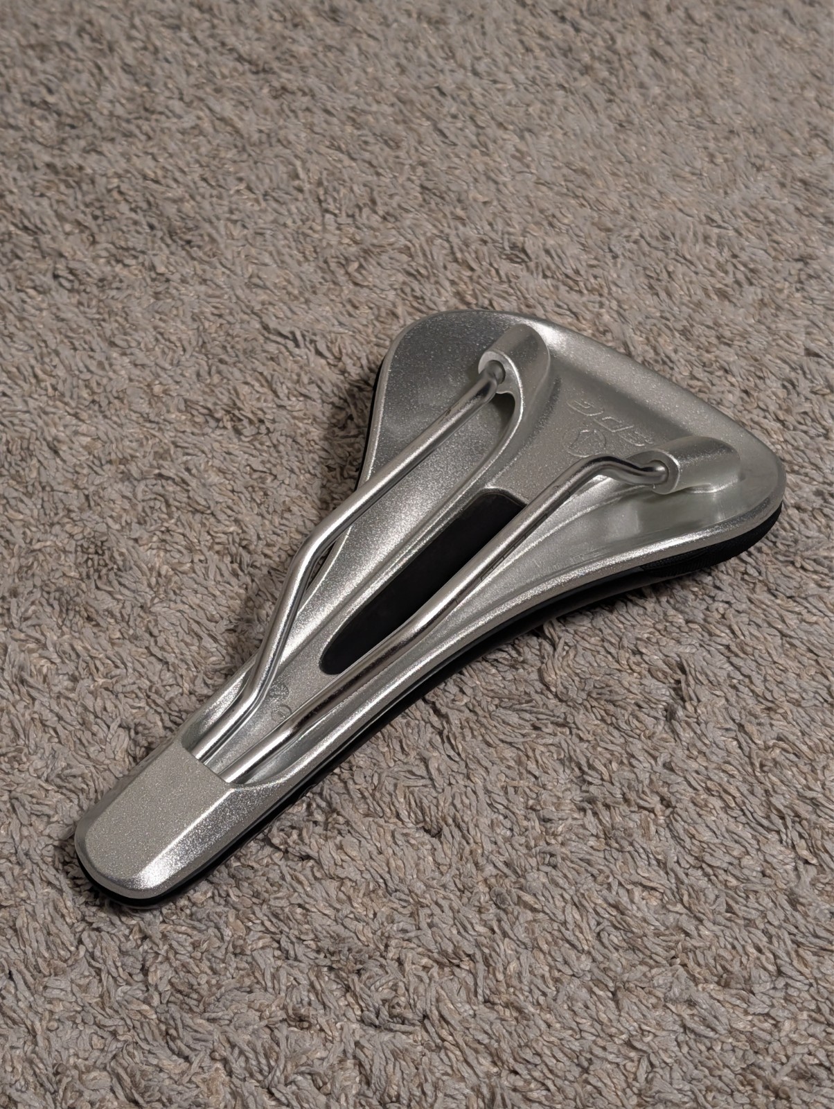 SDG Components Bel-Air V3 Limited Edition Galactic Lux-Alloy Saddle Silver 140mm