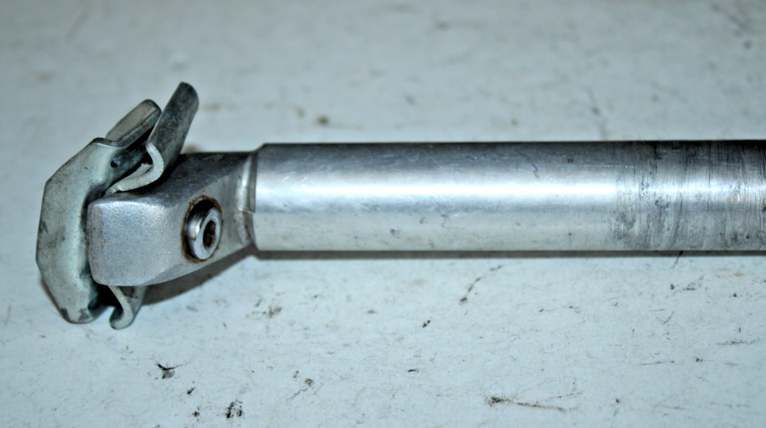Seat Post Seattube 230/27.2mm 25mm Offset Silver Touring Road MTB Commuter Cafe~