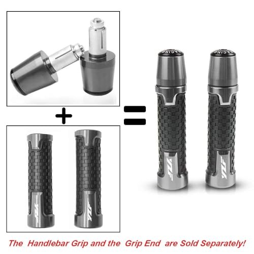 Universal 7/8″ 22mm Motorcycle Handlebar Grip for YZF R1 R6 R125 R6S R25 R3