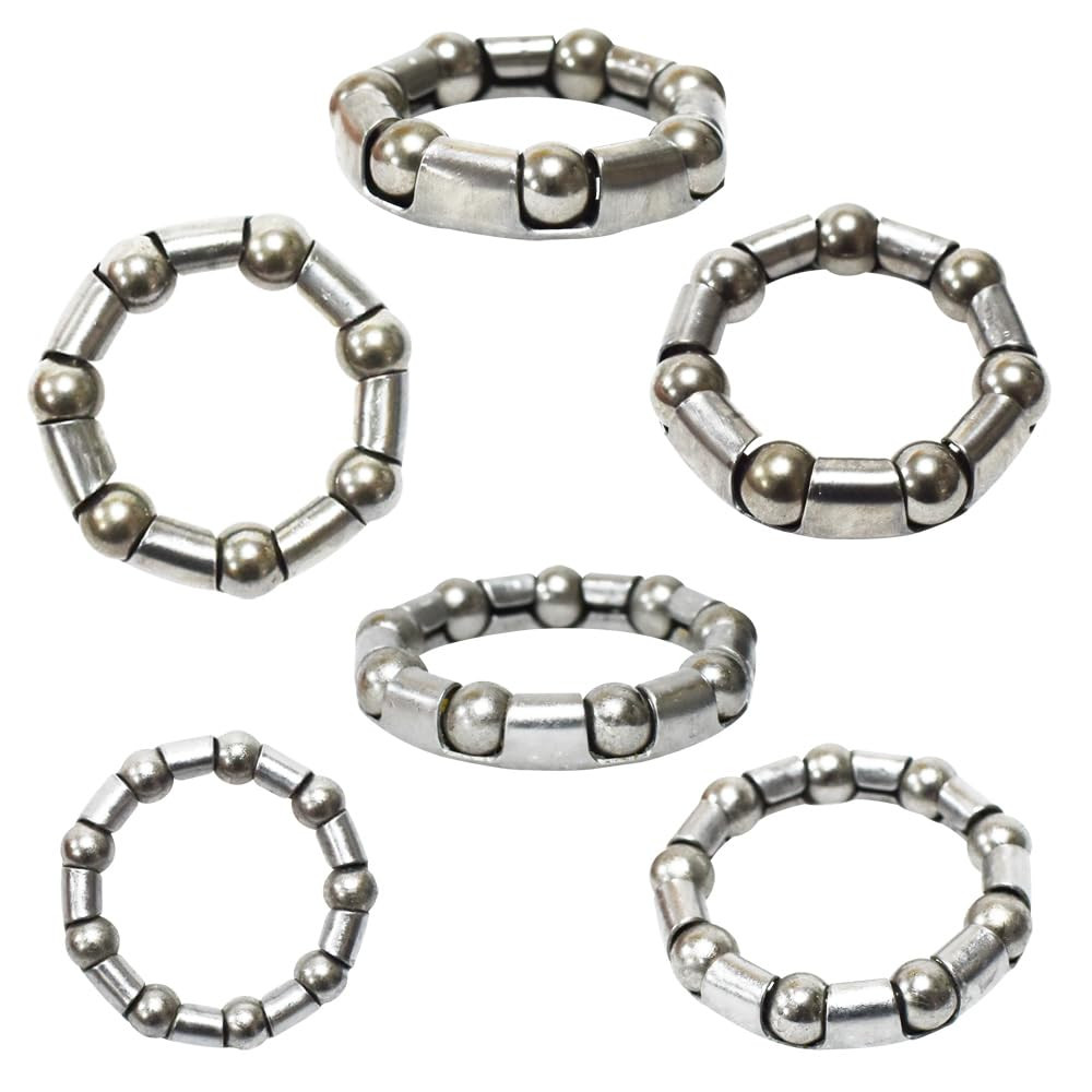 10 Kinds 5 Sets Bike Ball Bearing Headset Retainer Crank Caged Wheel 1/6” to 1/3