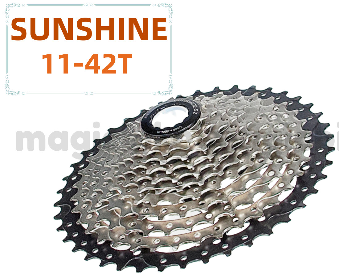 SUNSHINE 11Speed Freewheel MTB Cassette 11-42T for shimano XT M8000 SLX M7000