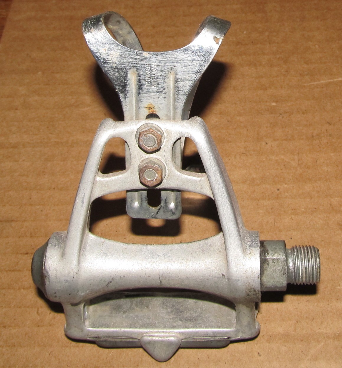 Maillard CXC Right Side Bicycle Pedal with Adjustable Toe Clip