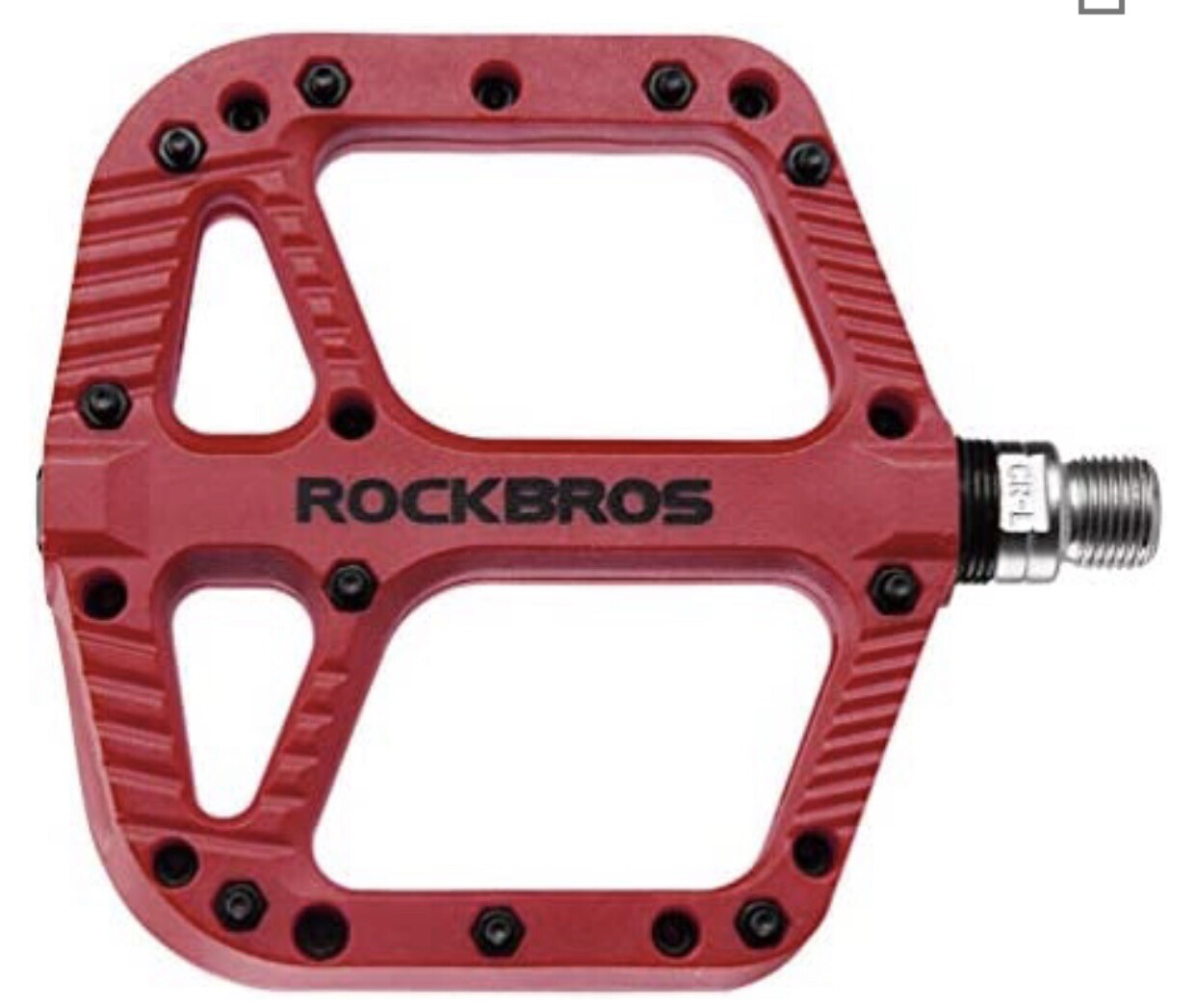 2 ROCKBROS Mountain Bike Pedals Nylon Composite Bearing 9/16″ MTB Bicycle Pedal