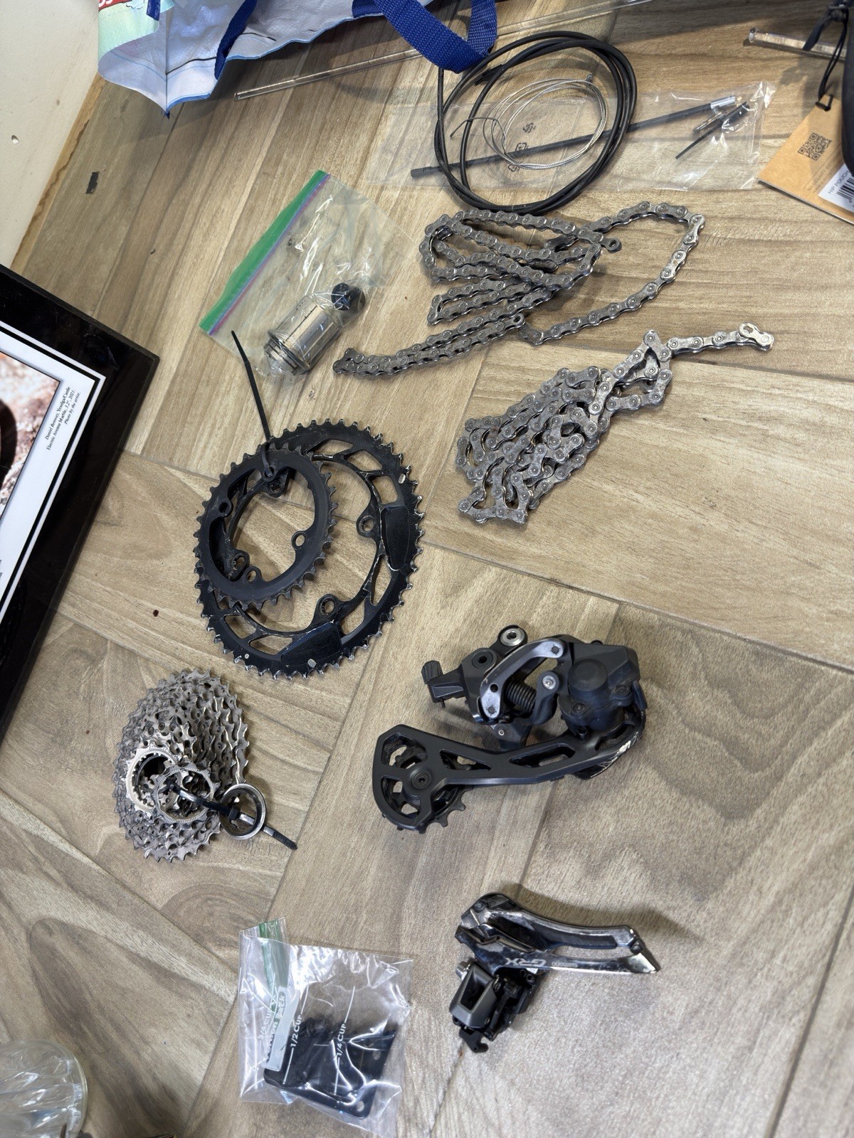 Shimano GRX 820 2×12 Gravel Groupset Used Good Condition