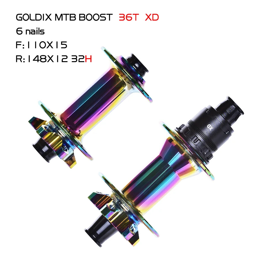 Bicycle Hub 36T Ratchet System BOOST MTB Hub 28/32H Thru Axle HG XD MS Freehub
