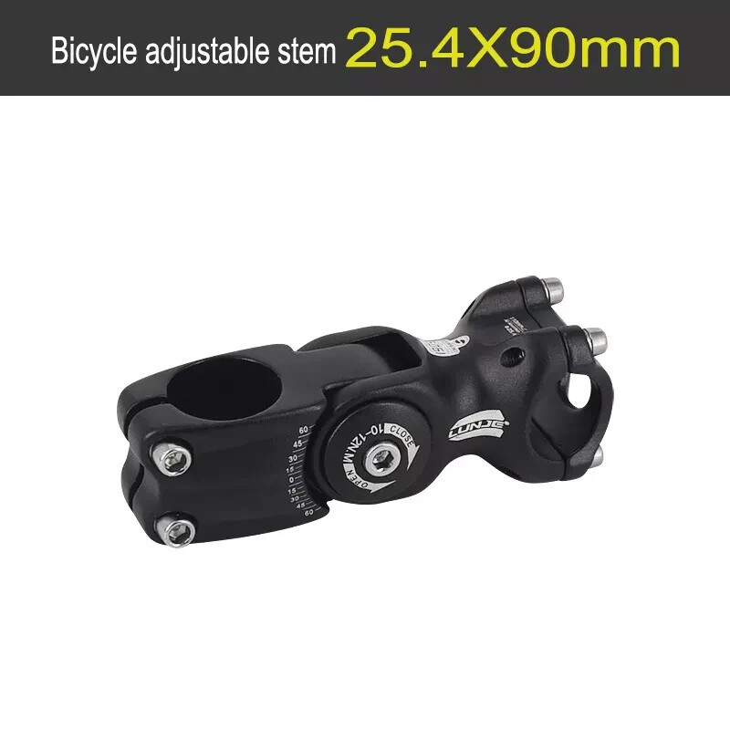 Bicycle Adjustable Stem 25.4/31.8 Handlebar Riser 90/110/130 Road Mountain Bike
