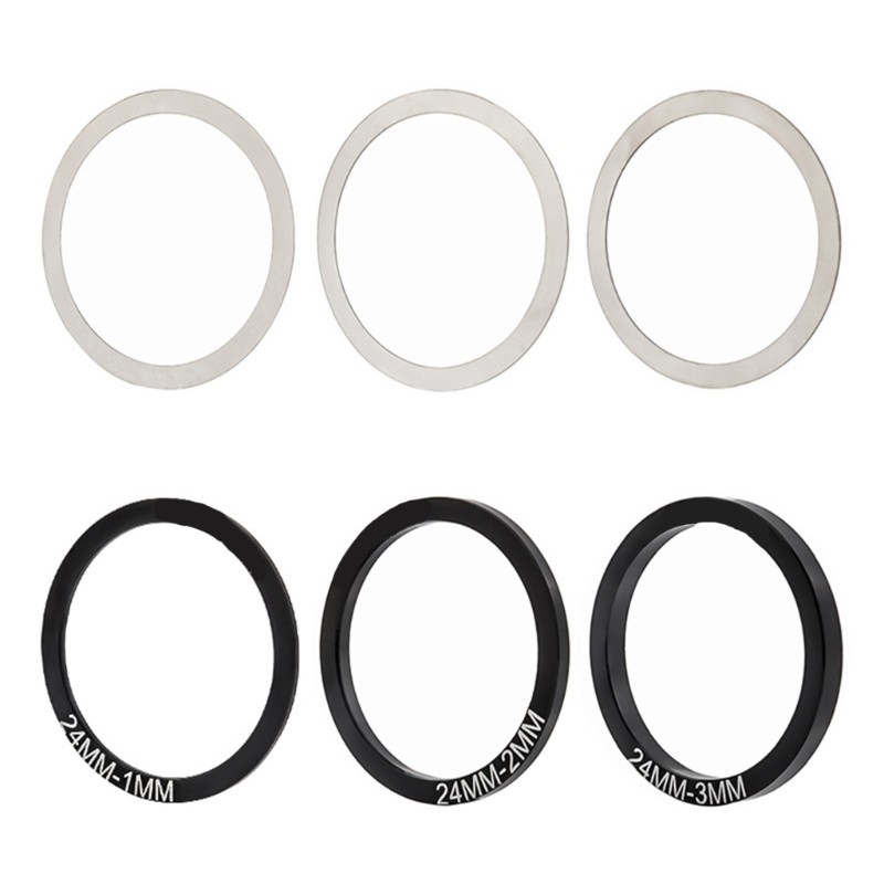6pack Bike Gaskets Bottom Brackets Washer Spacer Cranks Chainring Adapter