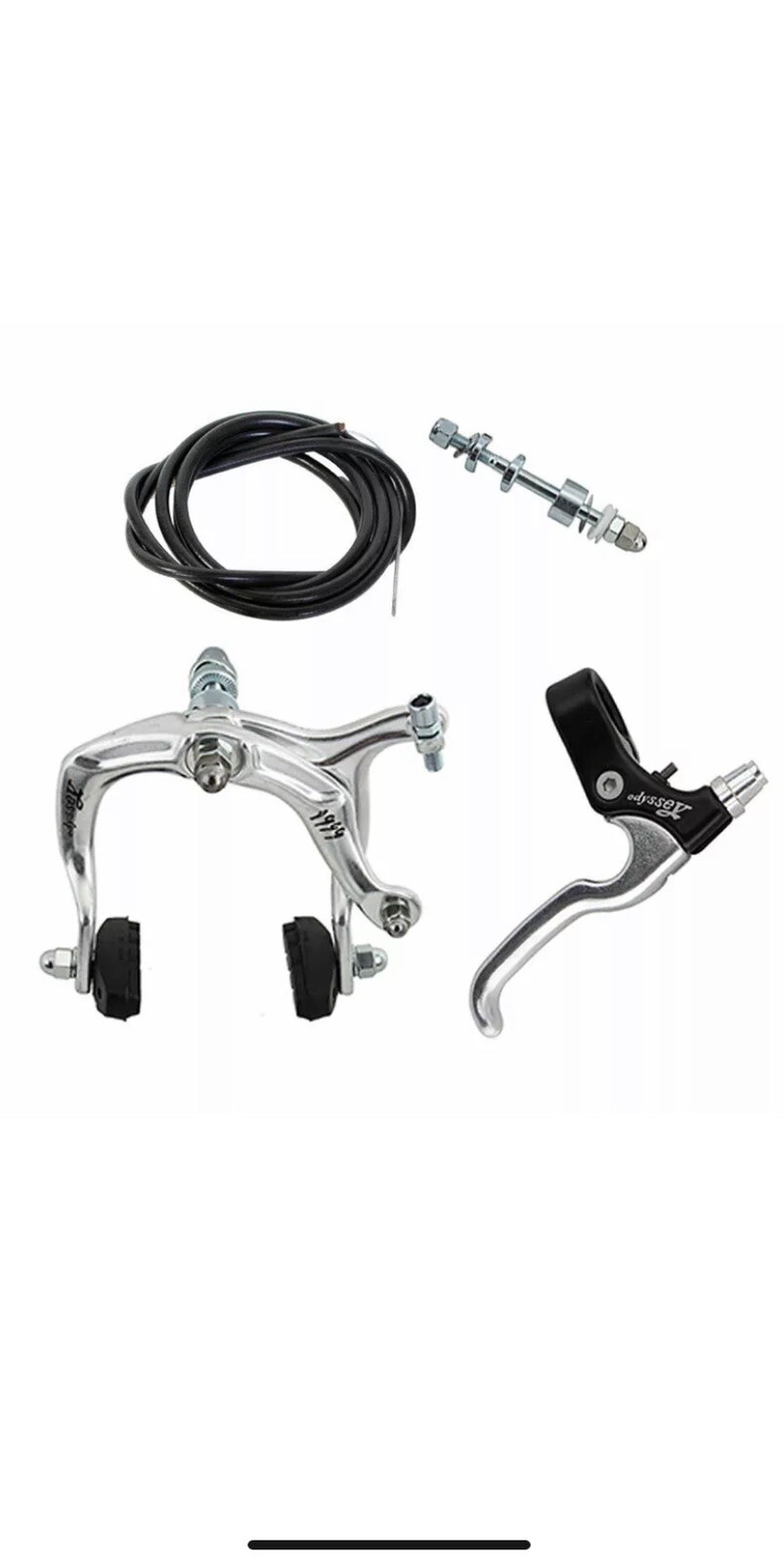 Odyssey 1999 BMX Brake Set & Lever Silver Old School Bmx Brakes Redline Haro Gt