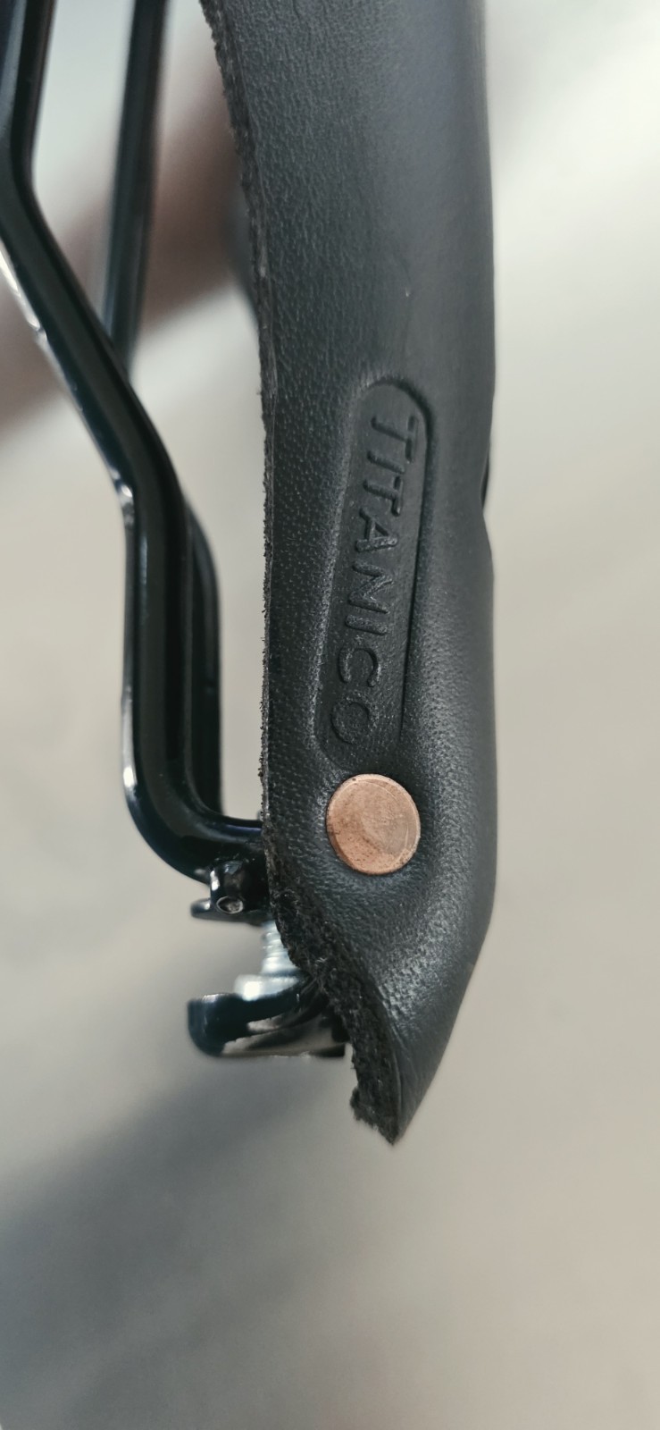 Selle An-Atomica Titanico LD Saddle Unused New old Stock Wisconsin