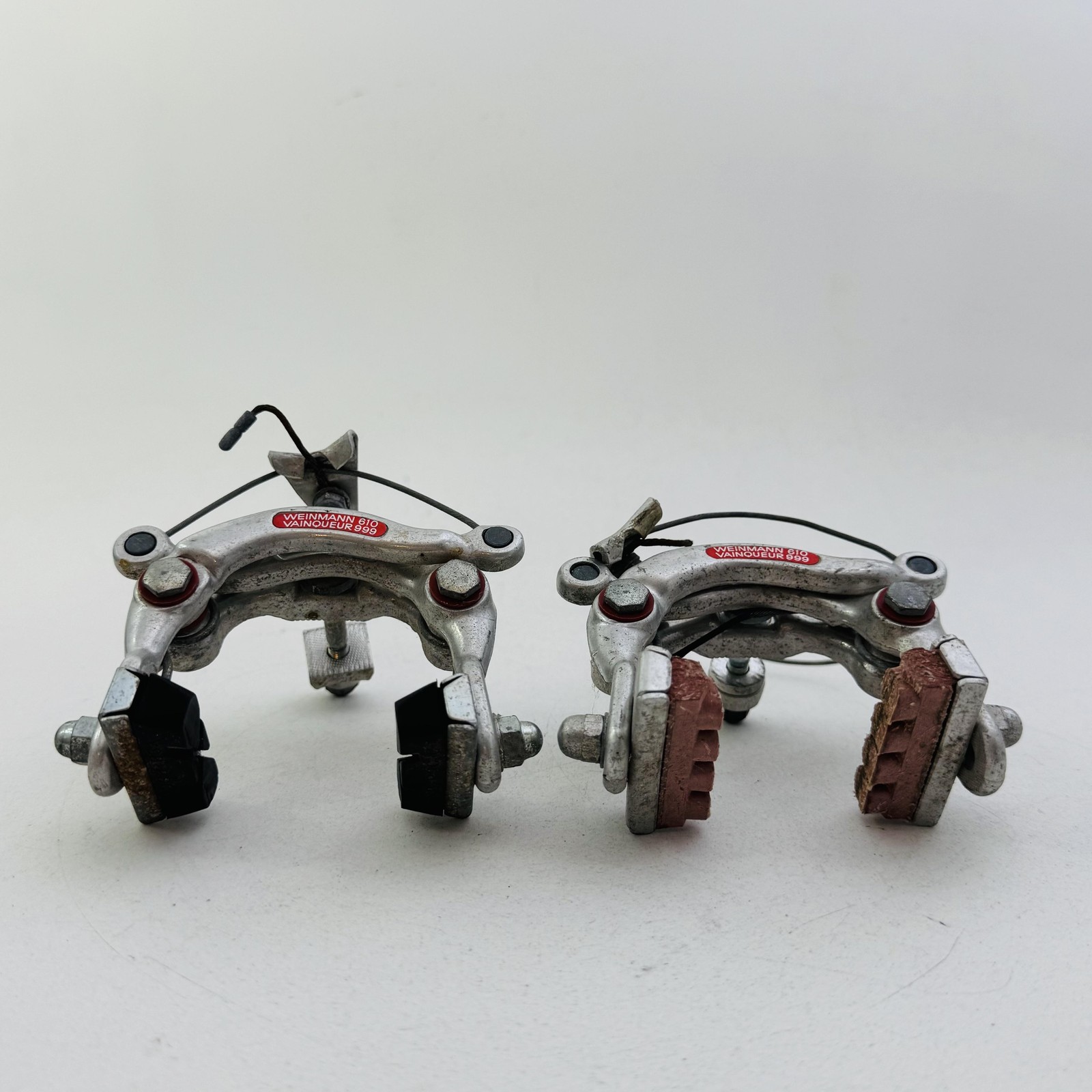 Vintage Weinmann 610 Vainqueur 999 Center Pull Brake Calipers Silver Road A99