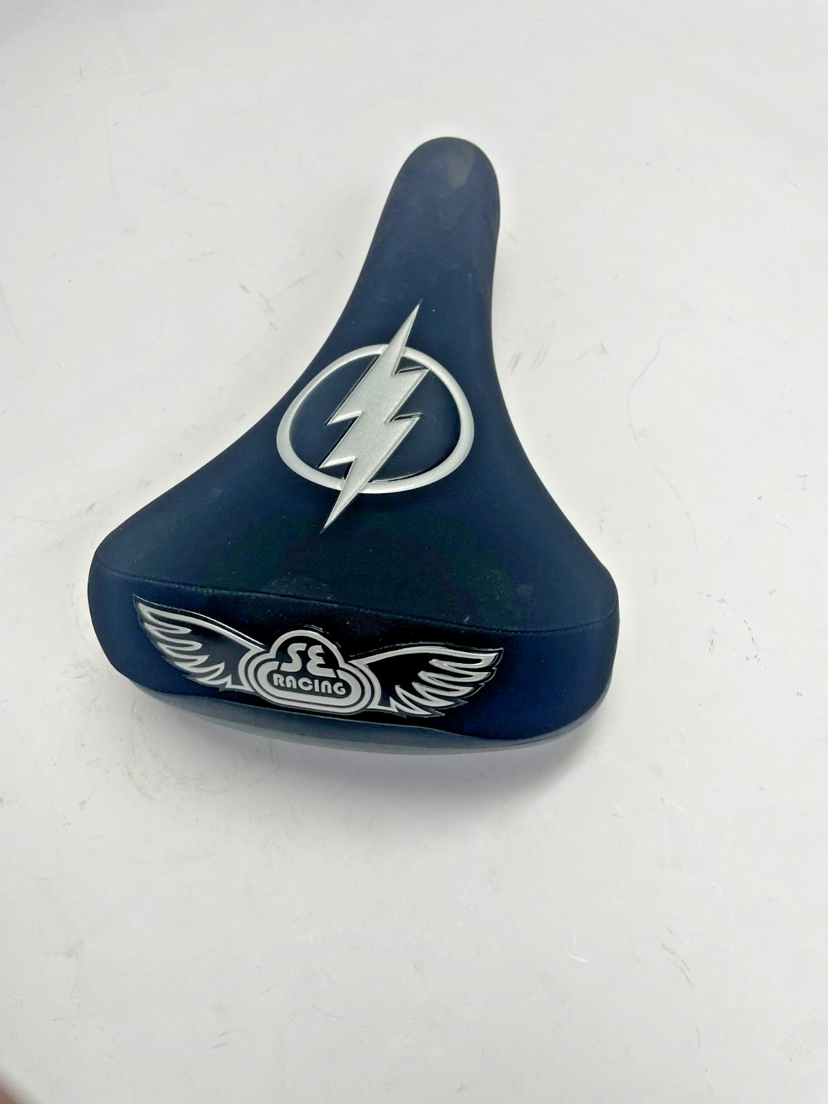 SE Bikes Rare Lightning Flyer Seat Black /Silver w/Bottle Opener SE Racing SLB