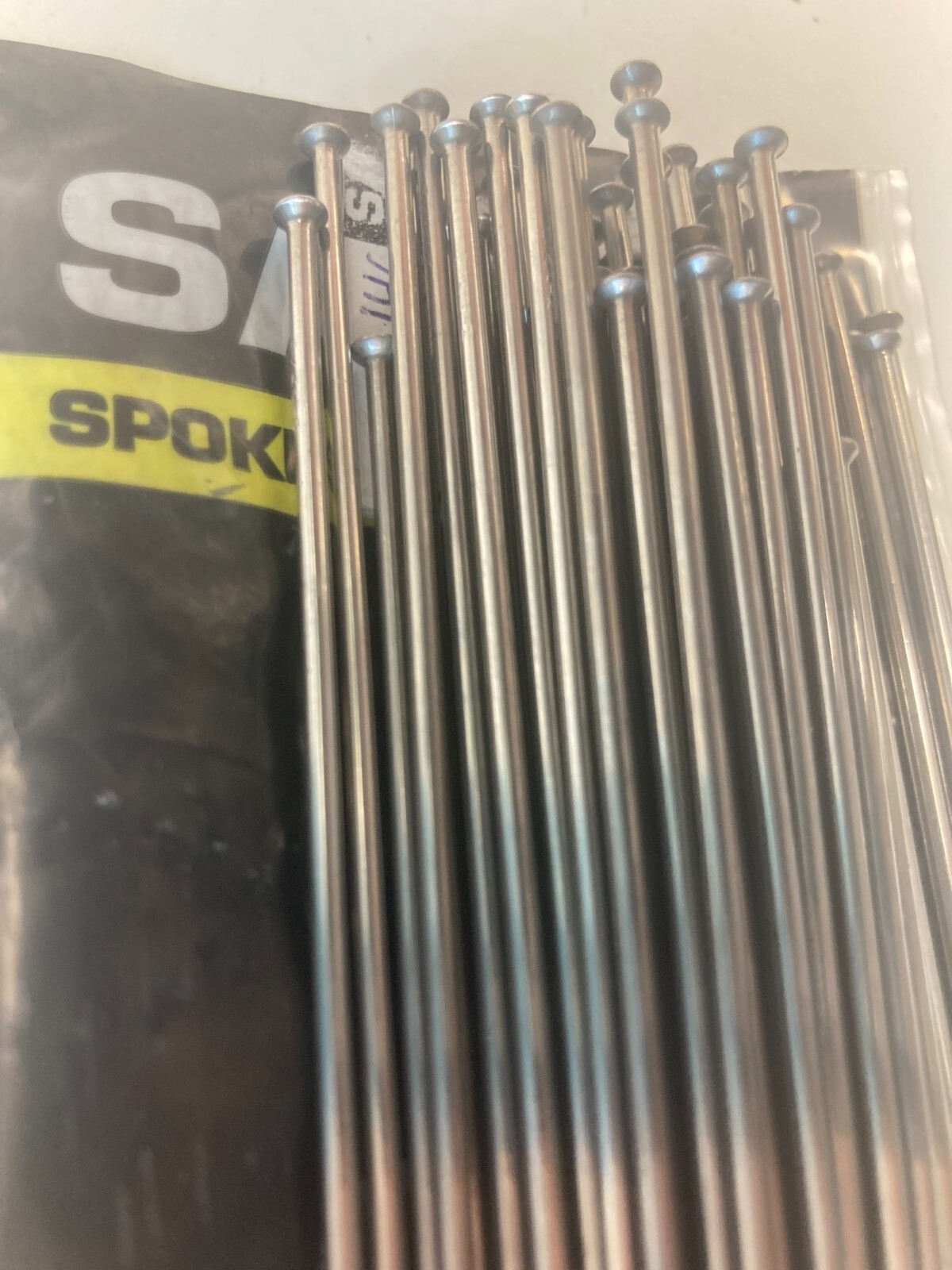 Spokes Silver.Any Size 60-310mm.Direct Pull.14G.SAPIM.set 16pc.Nipples Optional