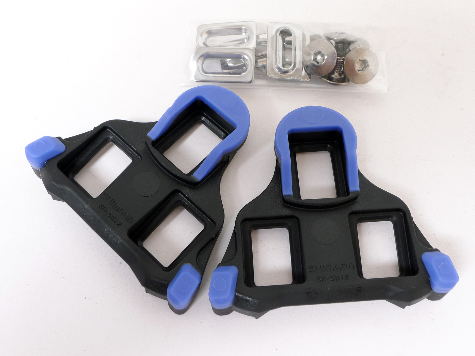 1Pair Shimano SM-SH12 Cleat Set 2 Degrees Float SPD-SL Road Bike Pedal Cleats US