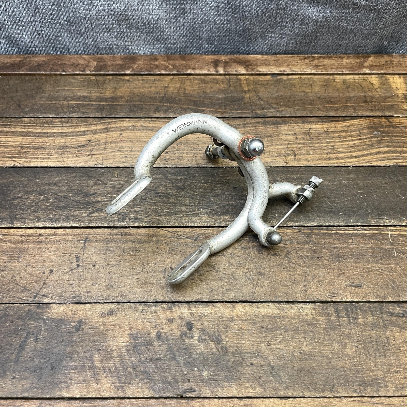 Vintage Weinmann Schwinn Front Brake Caliper Long Reach Side Pull Swiss