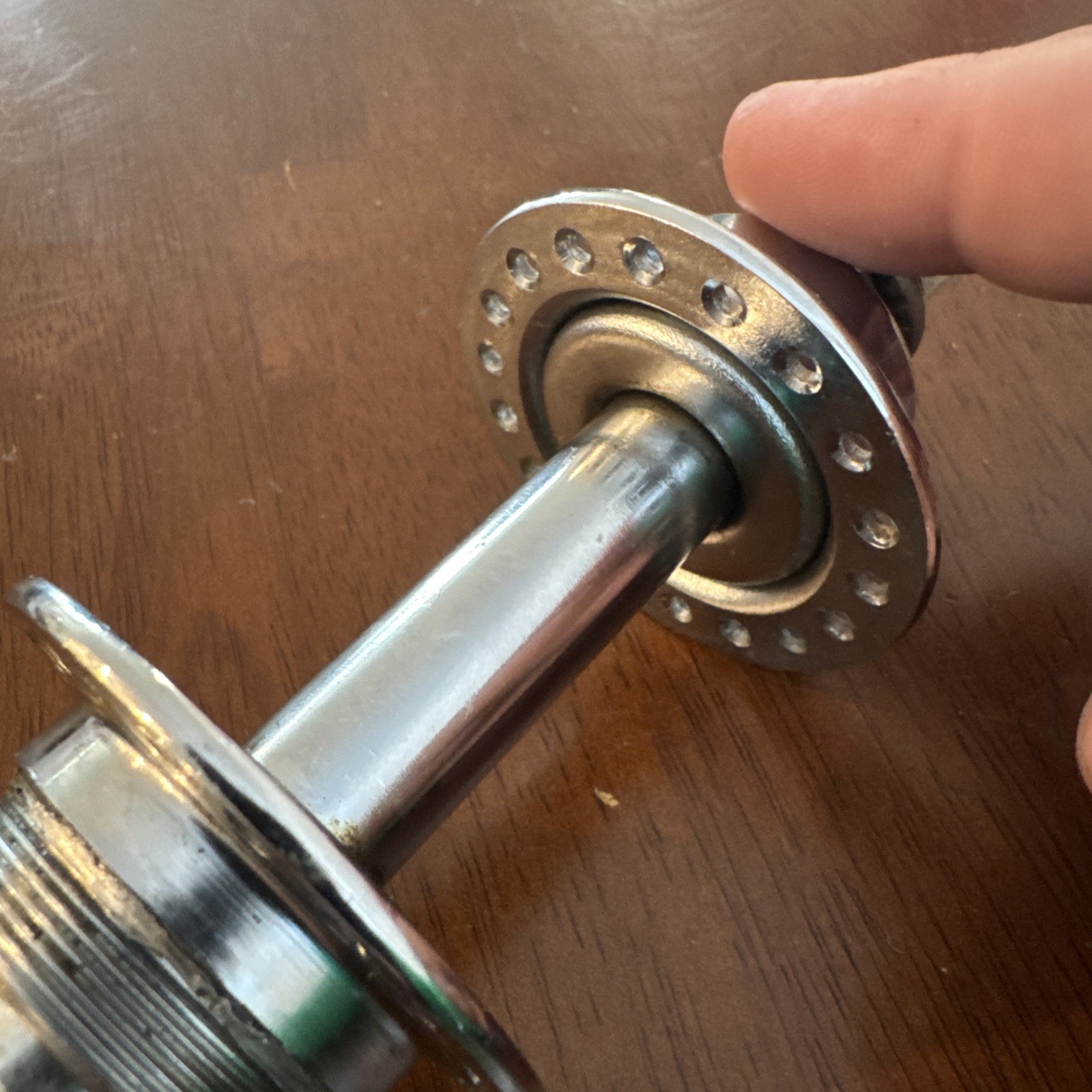 Vintage Sunshine Threaded Bolt On Rear Hub 36 Hole 126mm Freewheel