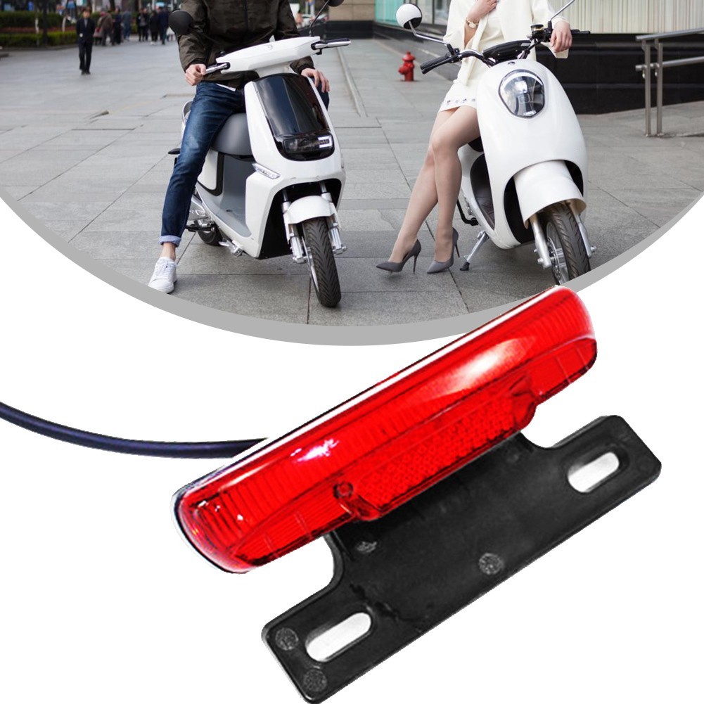 Long for service Life Electric Bicycle Tail Light Running Light 48V Rear Lamp