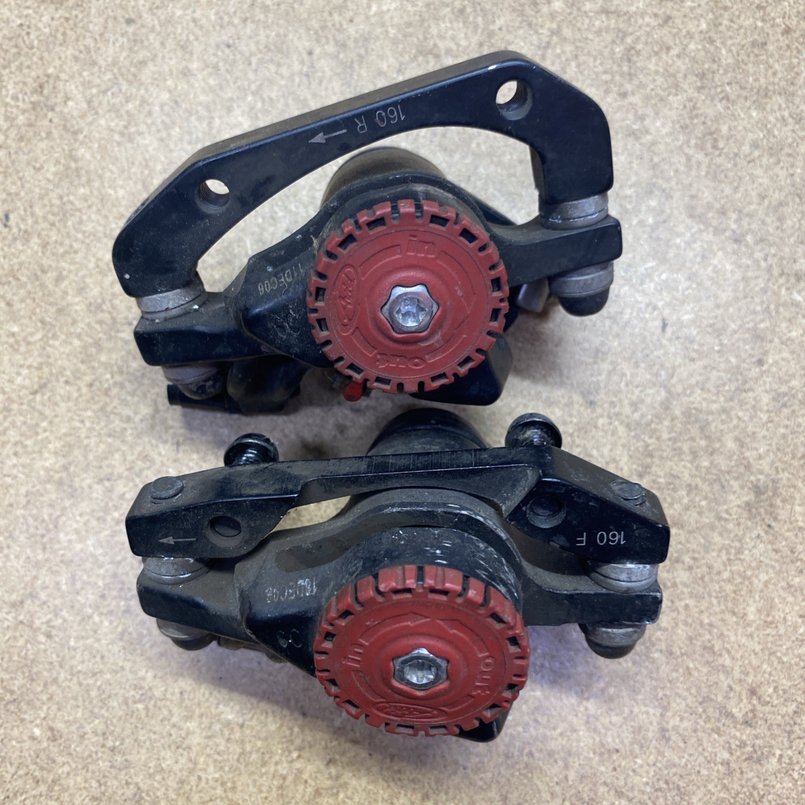 Avid Mechanical Disc Brake BB5 Calipers W/ Mounts Black MTB Front Rear Mtn