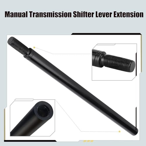 10in Shift Knob Extender, M12 x 1.25 Manual Transmission Shifter Lever