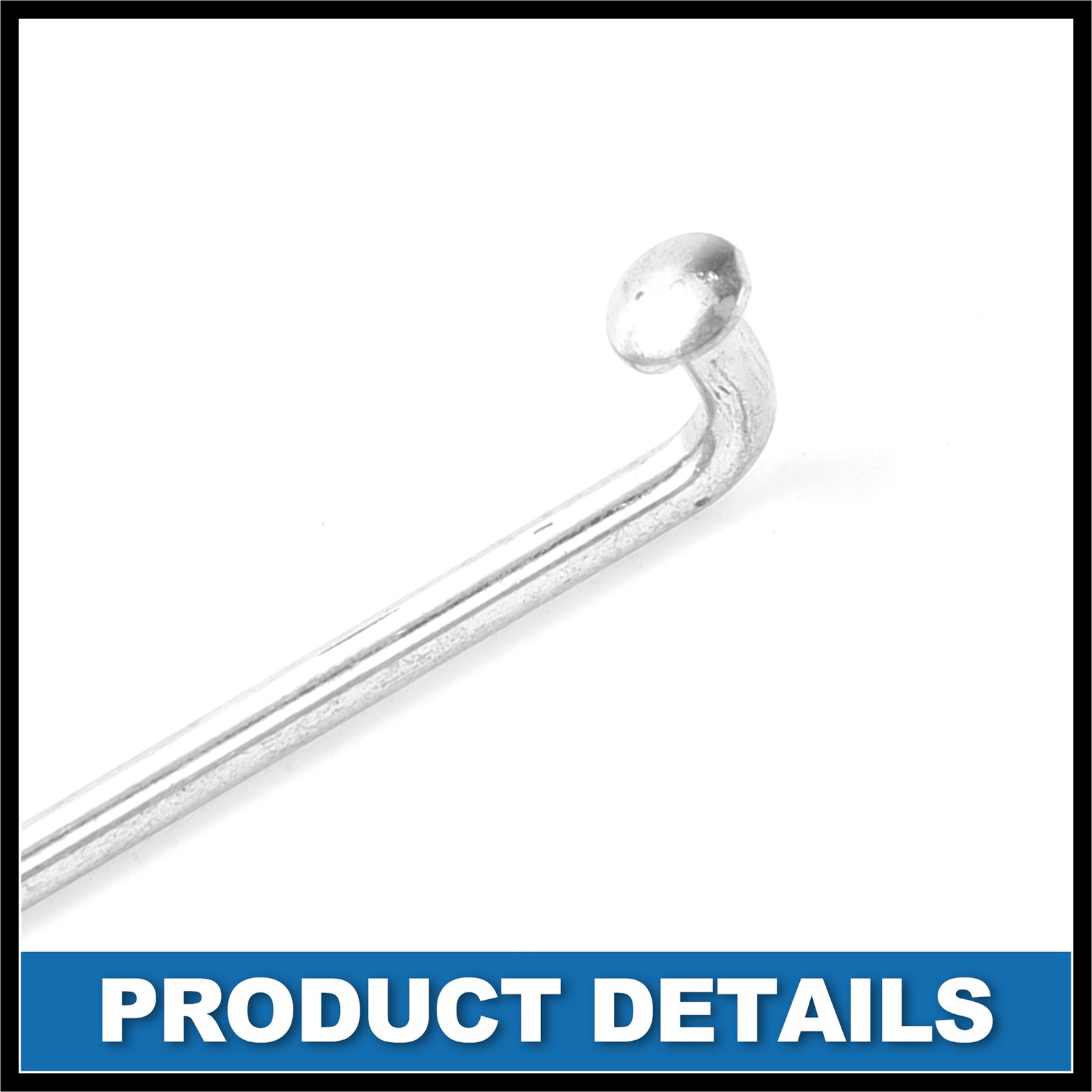 Bike Bicycle Spoke 14G 285MM Mountain Bike Spokes carbon steel Silver 36Pcs