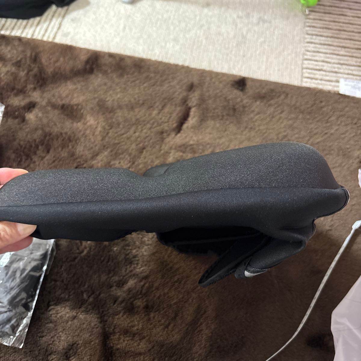 Unused Bicycle Saddle Cover Waterproof 27x27cm Thick Seat Protector