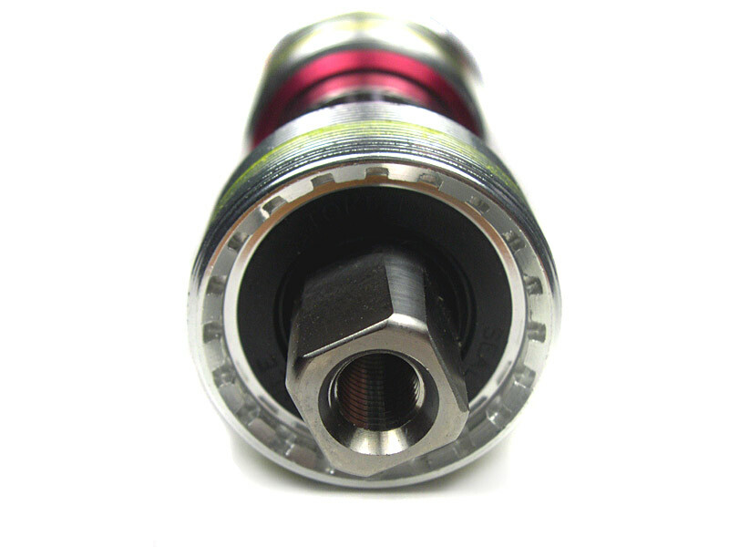 OMNI Racer Titanium Ti Ceramic JIS Square Taper Bottom Bracket: 68x116mm ENGLISH