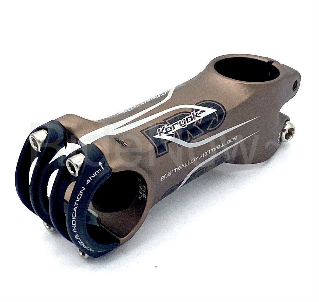 Shimano PRO KORYAK Bike Stem,1-1/8″, ±10°, 31.8×60/70/80/90/100/110/120mm,Black
